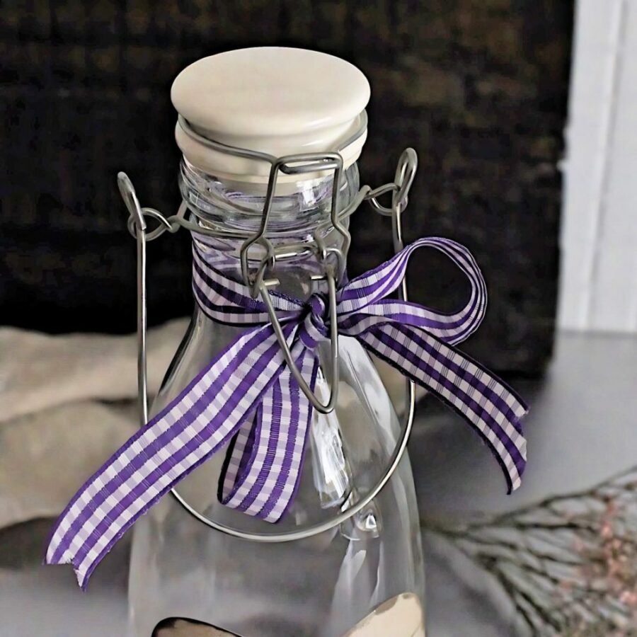 Karaffe “Lavendel“ mit Bügelverschluss | 1L – Bild 3