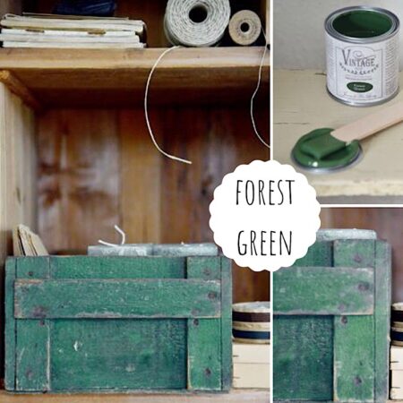 Kreidefarbe Forest Green Kleine Gelegenheiten Shabby Vintage Store
