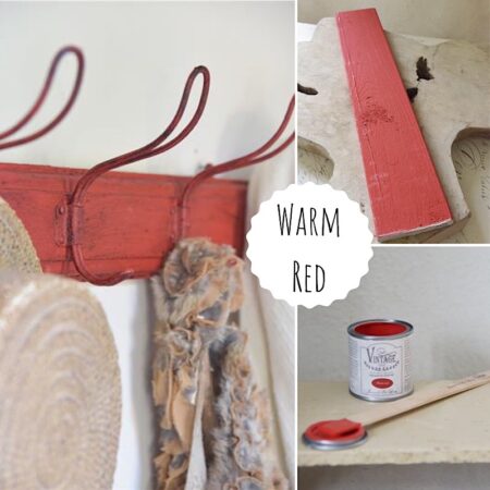 Kreidefarbe 100ml Warm Red Vintage Paint