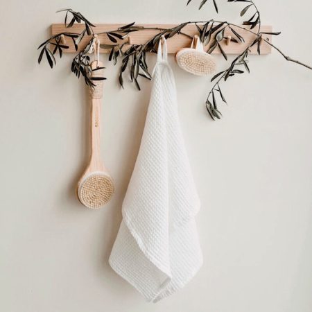 Handtuch “Towel” 70×50cm Weiß Baumwolle