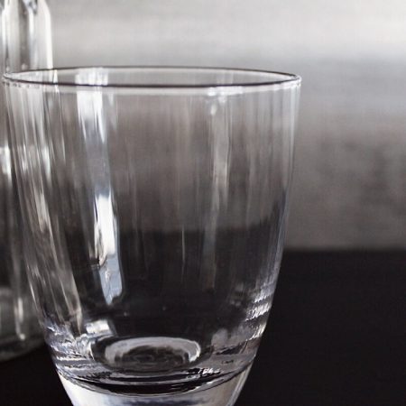 Wasserglas Massy rund transparent Chic Antique