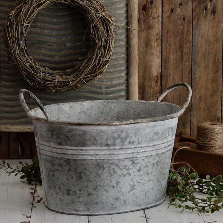 Wanne oval Shabby Chic