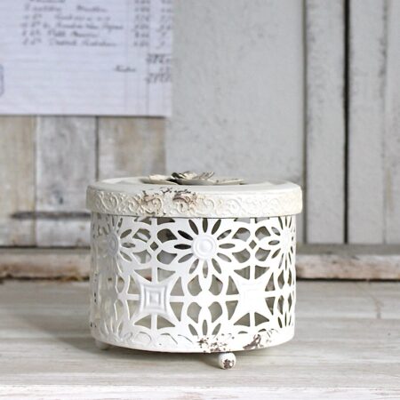 Chic Antique | Dose mit Deckel | Ø14,5×H.12cm