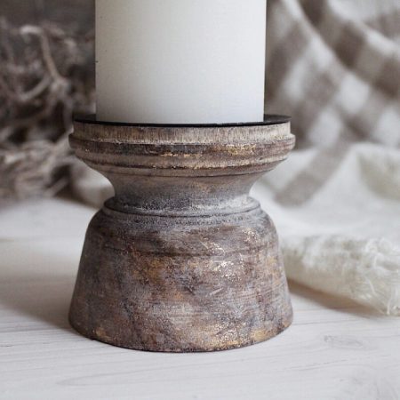 Chic Antique • Kerzenhalter aus Holz