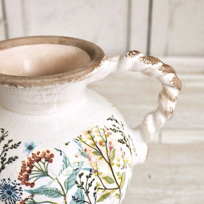 Chic Antique | Kanne “Maxime“ Floral | Ø20xH.18cm – Bild 2