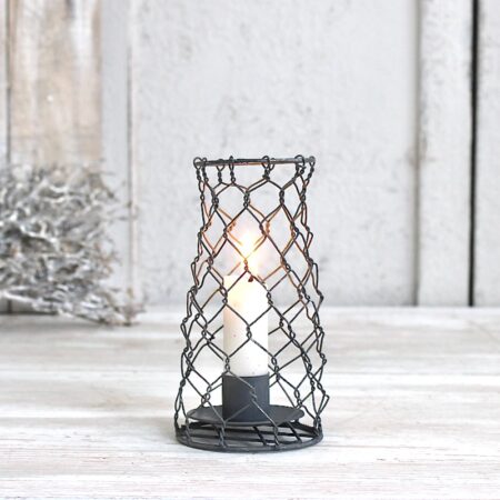 Chic Antique | Draht-Kerzenhalter für Stabkerzen | Ø7xH.13cm