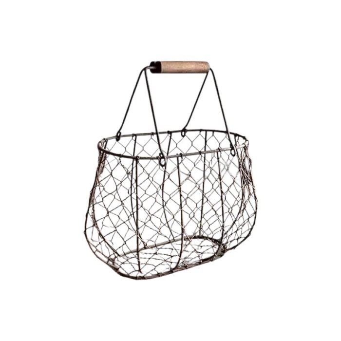 Drahtkorb Tasche oval Kleine Gelegenheiten