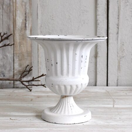 Blumenkübel Pokal “ClairBlanc“ | Ø21×H.22cm