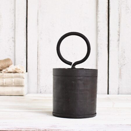 Kübel Wandkübel mit Ring | ca.Ø10,5×H.11,5/21cm
