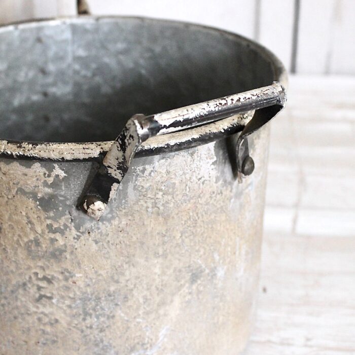 Übertopf Kübel “Topf“ 2 Griffe | Ø21×H.17cm – Bild 2