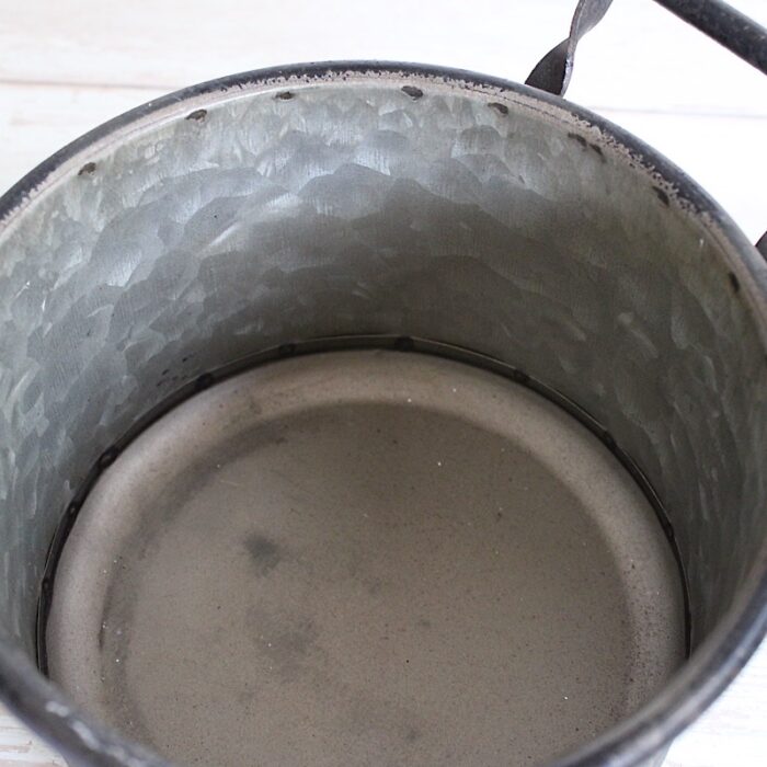 Übertopf Kübel “Topf“ 2 Griffe | Ø17,5×H.11cm – Bild 3