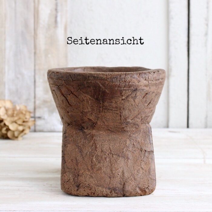 Holz-Kerzenhalter für Blockkerzen No.1 “Alt Unika“ | 18×16×H.16cm – Bild 3