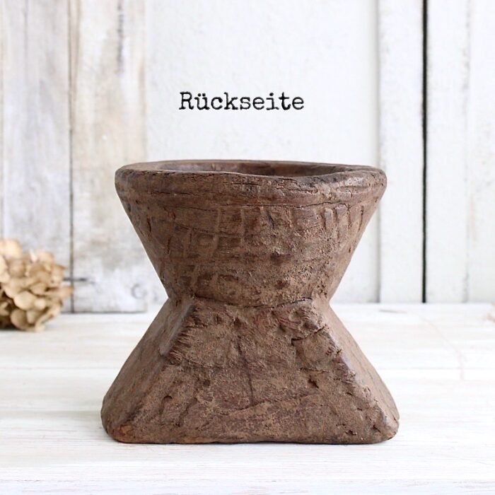 Holz-Kerzenhalter für Blockkerzen No.1 “Alt Unika“ | 18×16×H.16cm – Bild 2