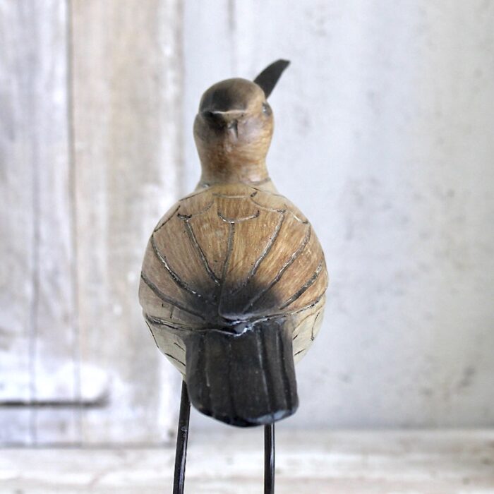 Deko Figur Vogel “Wiesenläufer” | 26×6×H.25cm – Bild 4