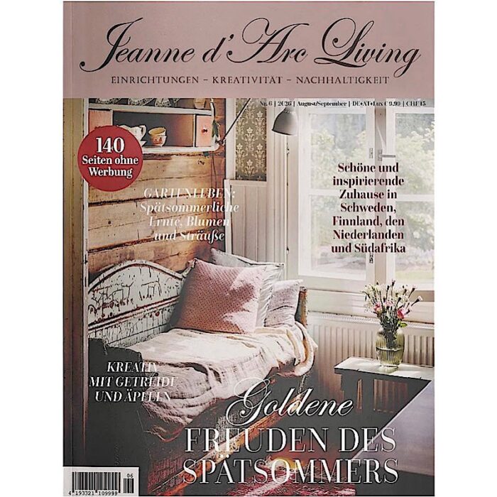 Magazin 06 / 2026 Magazin von Jeanne d’Arc Living