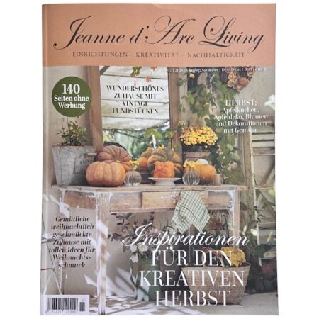 Jeanne d’Arc Living Magazin 07/2026 • Inspiration für den Herbst